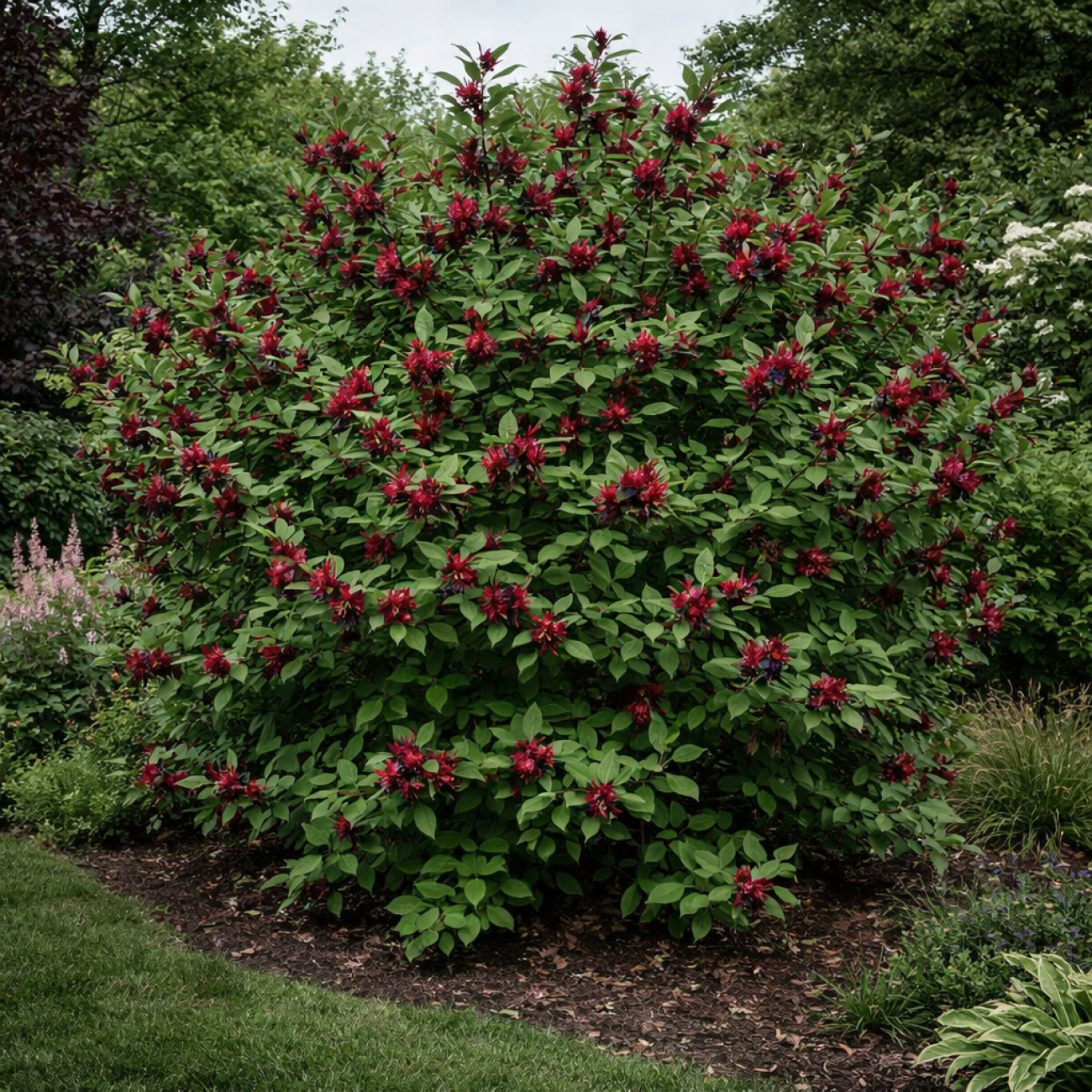 Obrázok Kalikant floridský (Calycanthus floridus) - výška 20-40 cm, kont. C3L
